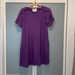 3.1 Phillip Lim purple silk minidress